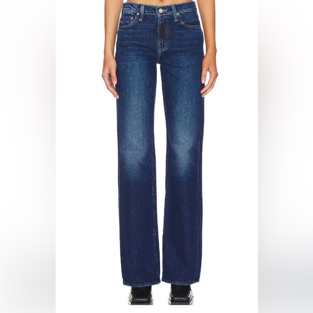 MOTHER The Bookie Heel Blue Jean